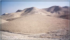 The Desert east of Jerusalem