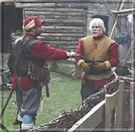 The Royalist Commander is captured