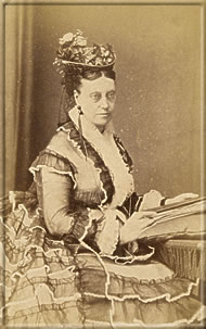 Miss Lydia Becker, a leading campaigner for votes for women. Photo courtesy of Oldham Studies and Archives