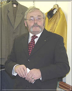 Tony Brown giving his warm and complementary speech at the opening ceremony.
