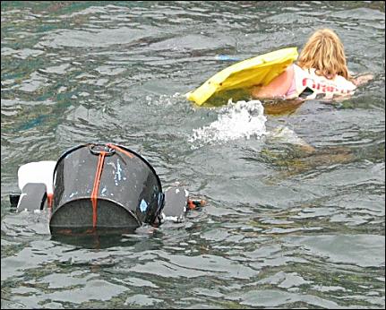 timne to swim for home