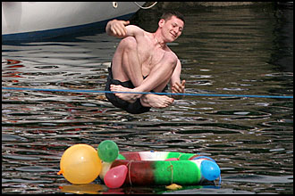 A different angle on the rope slide