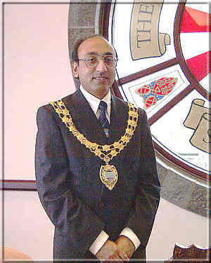 Mr Mahendra Patel, the current Chairman